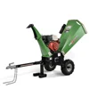 TUV CE EPA 15hp Loncin/Ducar/B&S/Honda gasoline engine powered disc wood chipper for home