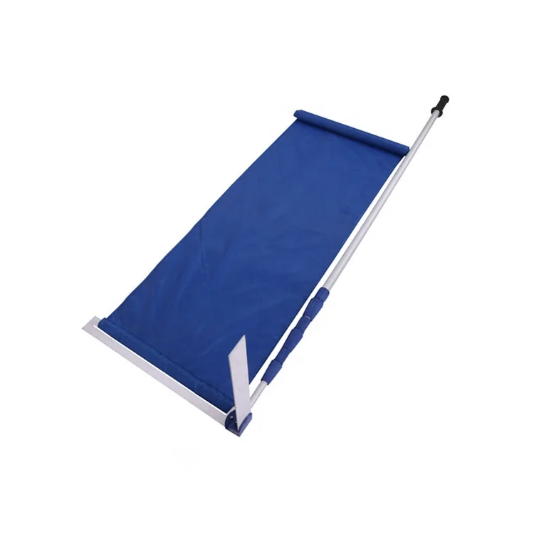 
Winter snow tools roof snow rake with wheels long handle aluminum telescopic pole 