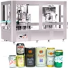 machine for beer can filling and closing seamer beer can filler sealer machine tin can sealing machine