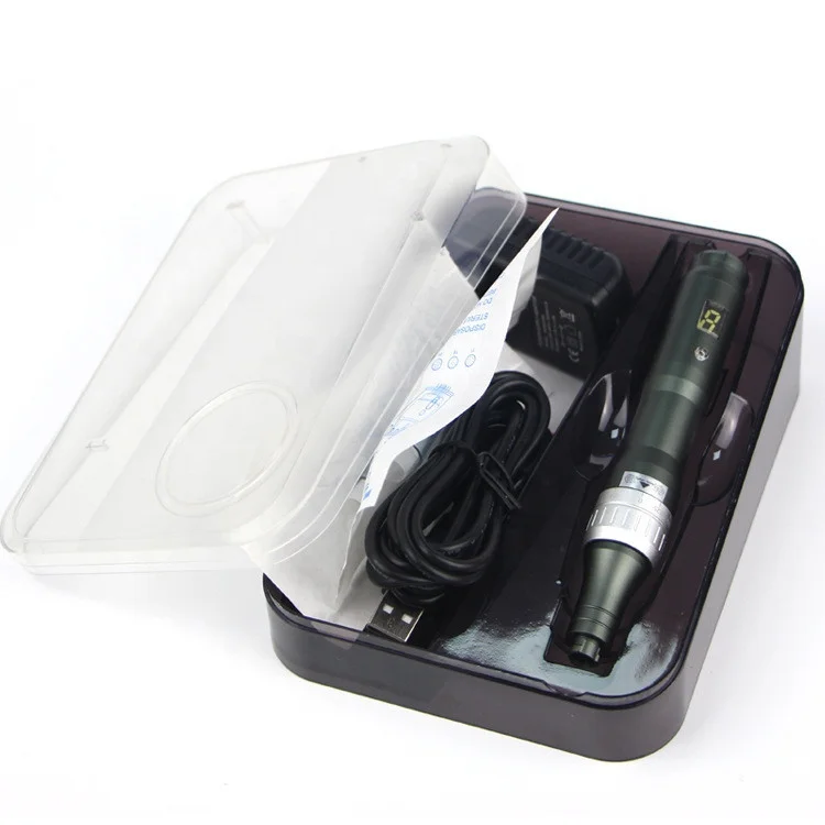 

Professional Wireless Derma micro needle Microneedle Pen with 11-pins cartridges