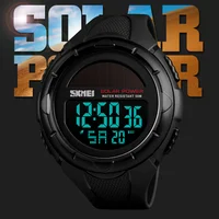 

SKMEI 1405 sports watch men's solar outdoor vibration digital watch Chrono 50M waterproof watch