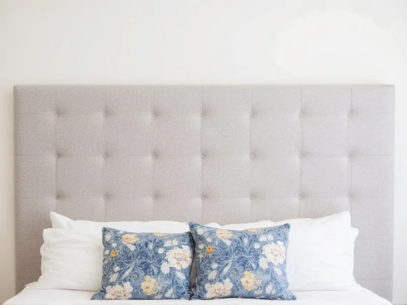 diy material headboard