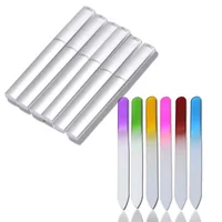 

Wholesale Hot sale colorful Gift Custom Logo Durable Crystal Glass Nail File