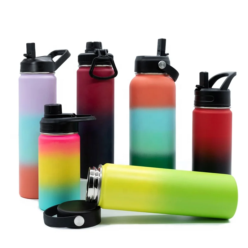 

customized drinking equipped hot sell stainless steel metal cola shape vacuum insulated bottle with custom logo, Oem color