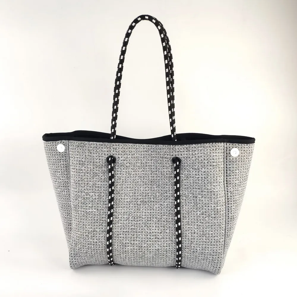 

Top Selling outdoor recreational neoprene beach bag lady can be customized, Sample or customized