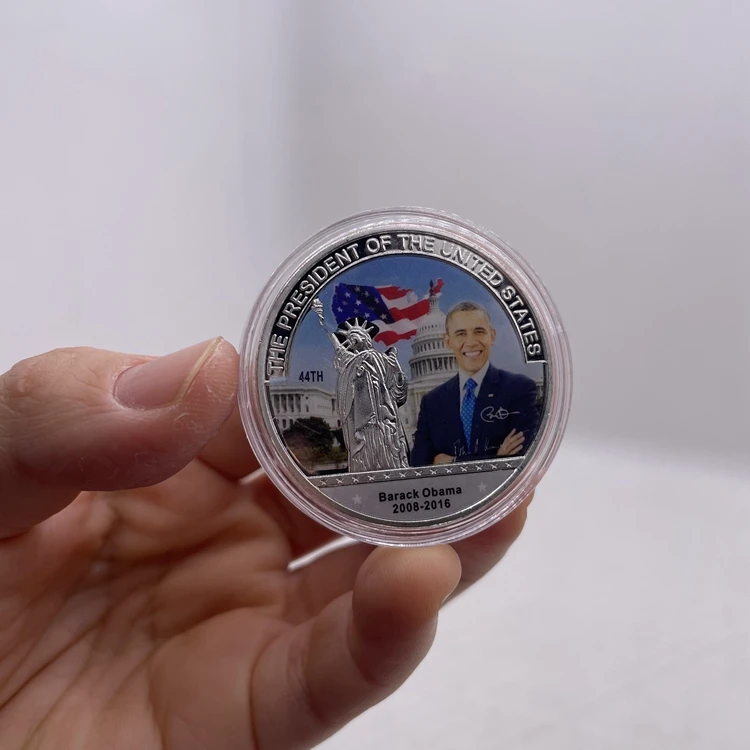 

2023 promotional custom metal America souvenir collectible silver coin