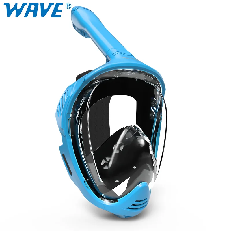 

2021 hot Upgraded Full Face Snorkel Mask, 180 Degree View Anti-Fogging Scuba Diving Mask, Blue,red,black,yellow,white