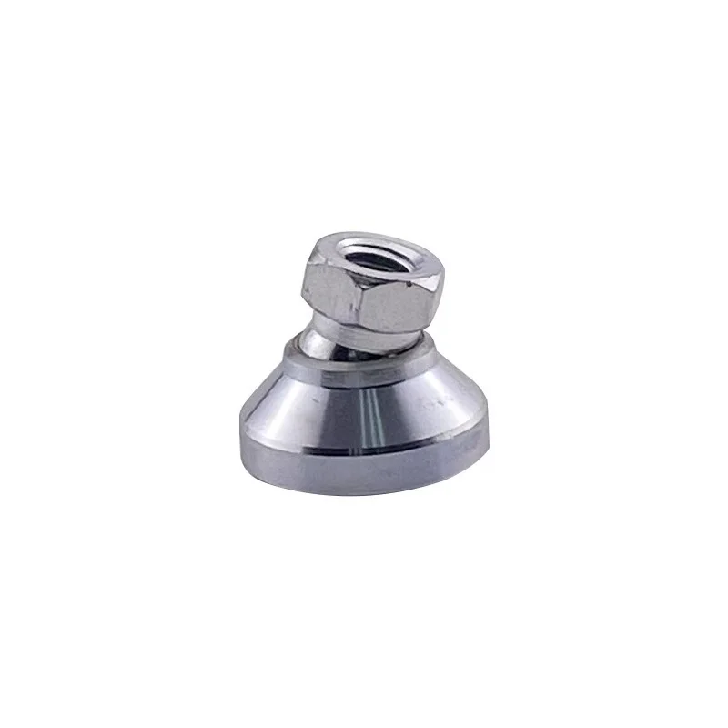 Industrial-Style Heavy-Duty Stainless Steel Adjustable Leveling Feet Fixed Machine Rubber Support Internal Thread for Workshop