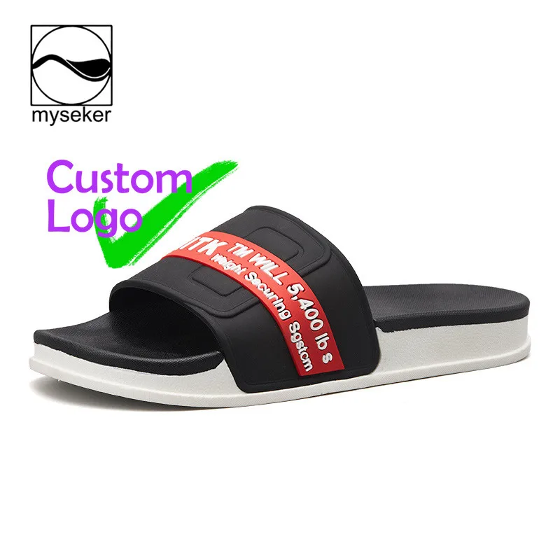 

Logo Print Design Summer Beach Slippers Ladies Custom Wholesale Home Winter Cheap 2019 Fashion Minion Aroma Caoutchouc