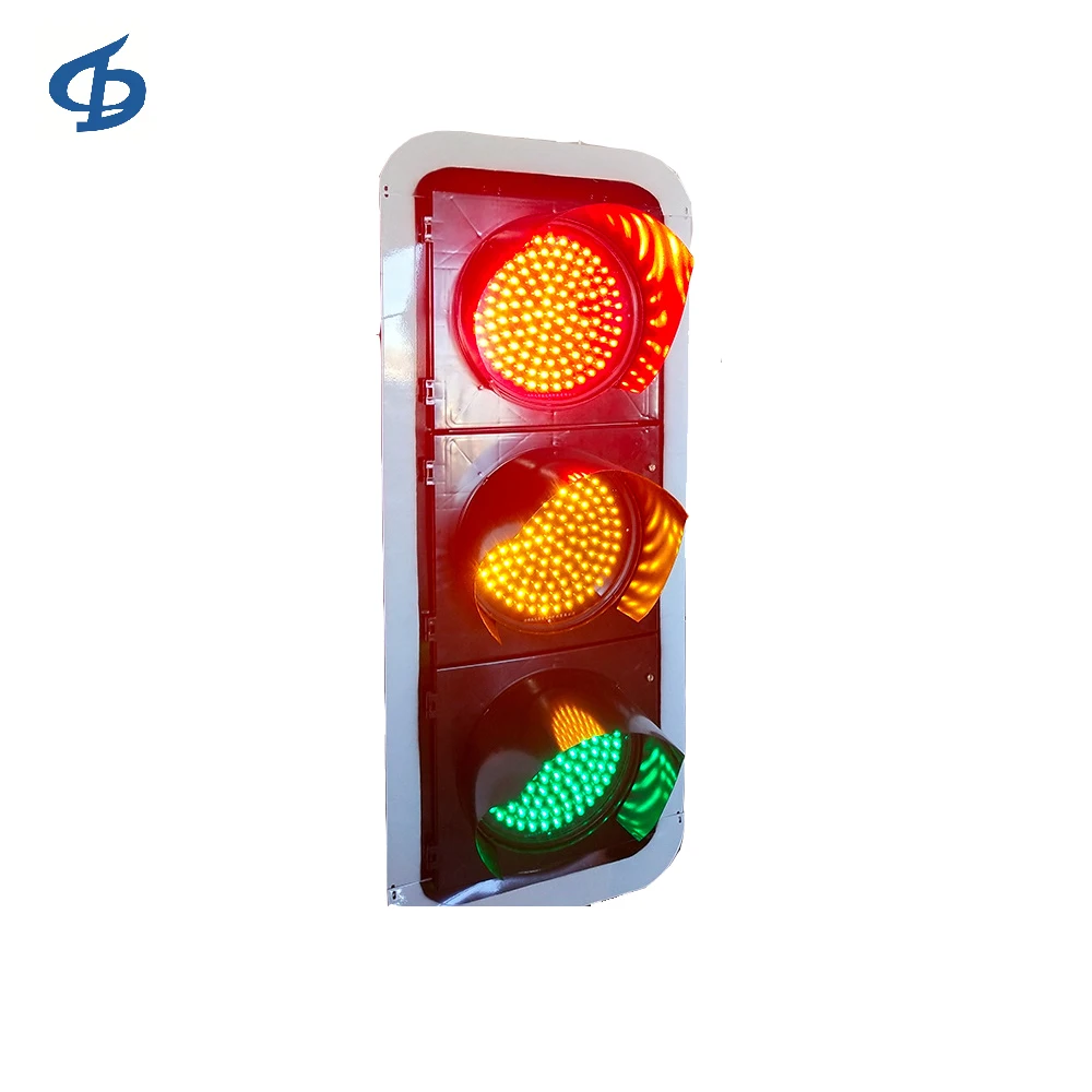 
China wholesales Led 3 Way Traffic Light Signal Stop 11