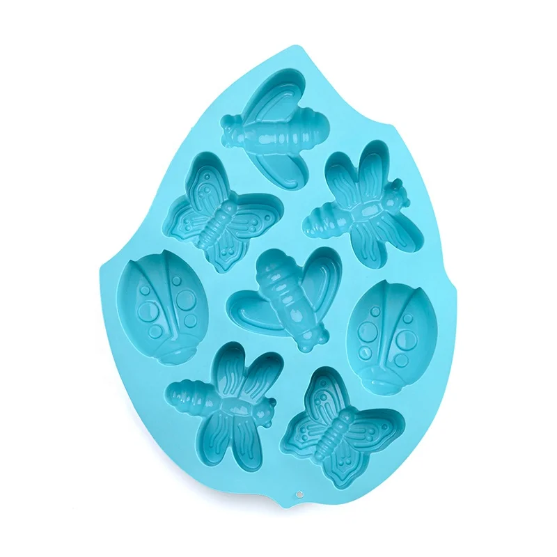 

Silicone cake baking mold multi-shape bread baking mold kitchen tool, Pink,customized color