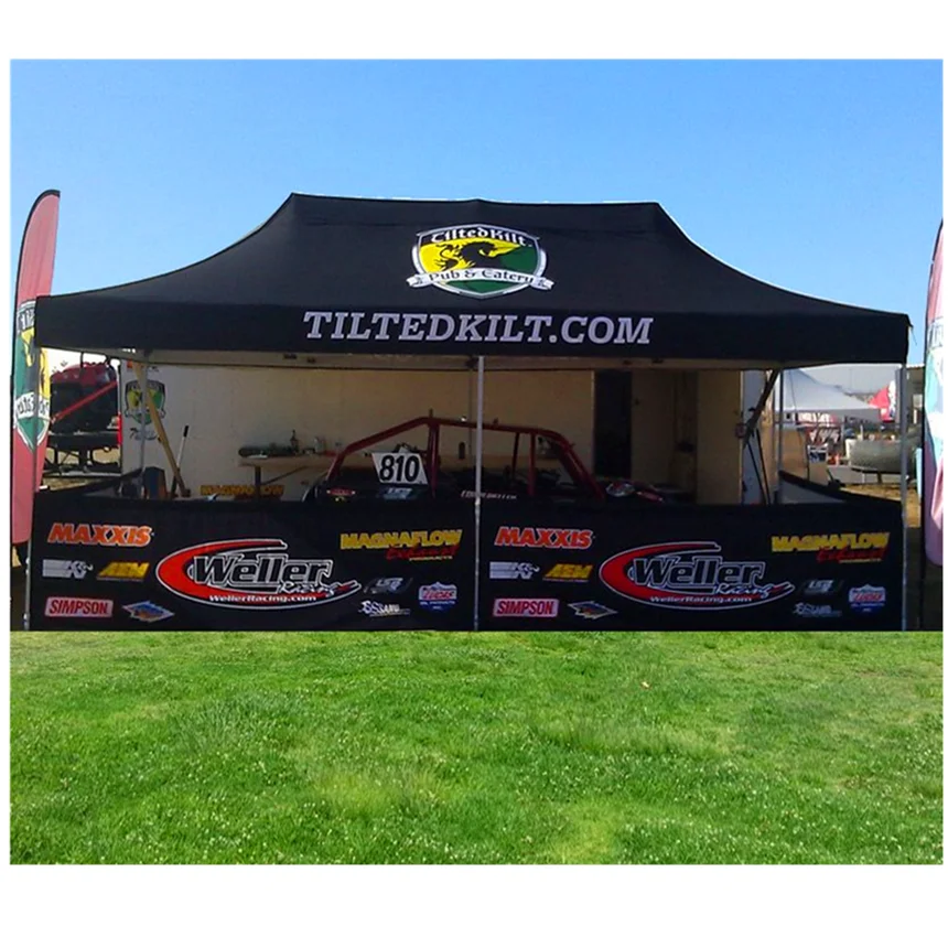 

Custom logo printed advertising promotional tent