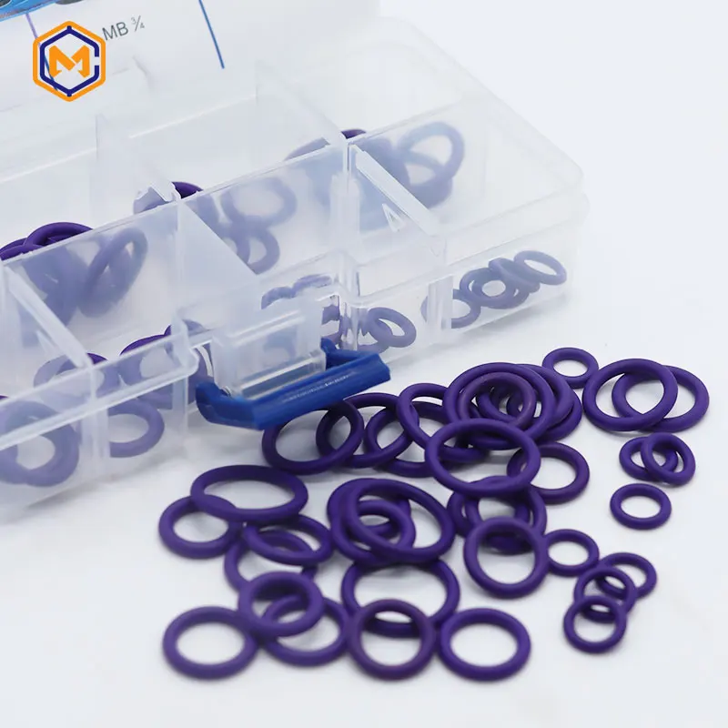 145 Pcs 8 Sizes Air Conditioner Repair Box Car Auto Vehicle Repair Kit Set Seal HNBR O Ring in Stock