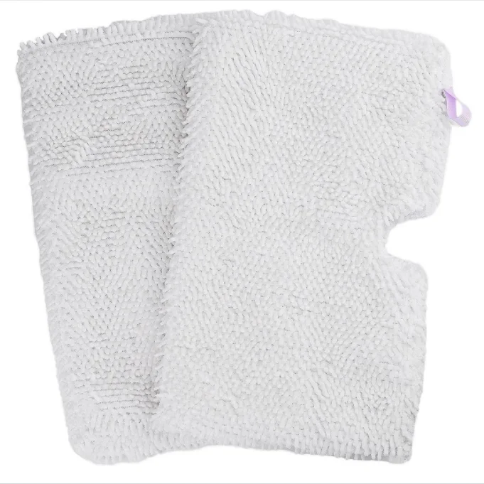 

Microfiber Steam Cleaning Mop Pads Compatible for Shark Rectangle Mop Head S3500 Series S3501, White