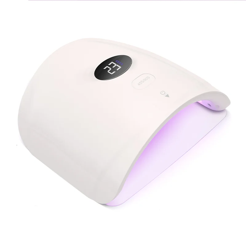 

private logo nail lamp dryer machine 48w rechargeable uv led nail lamp cordless 2022