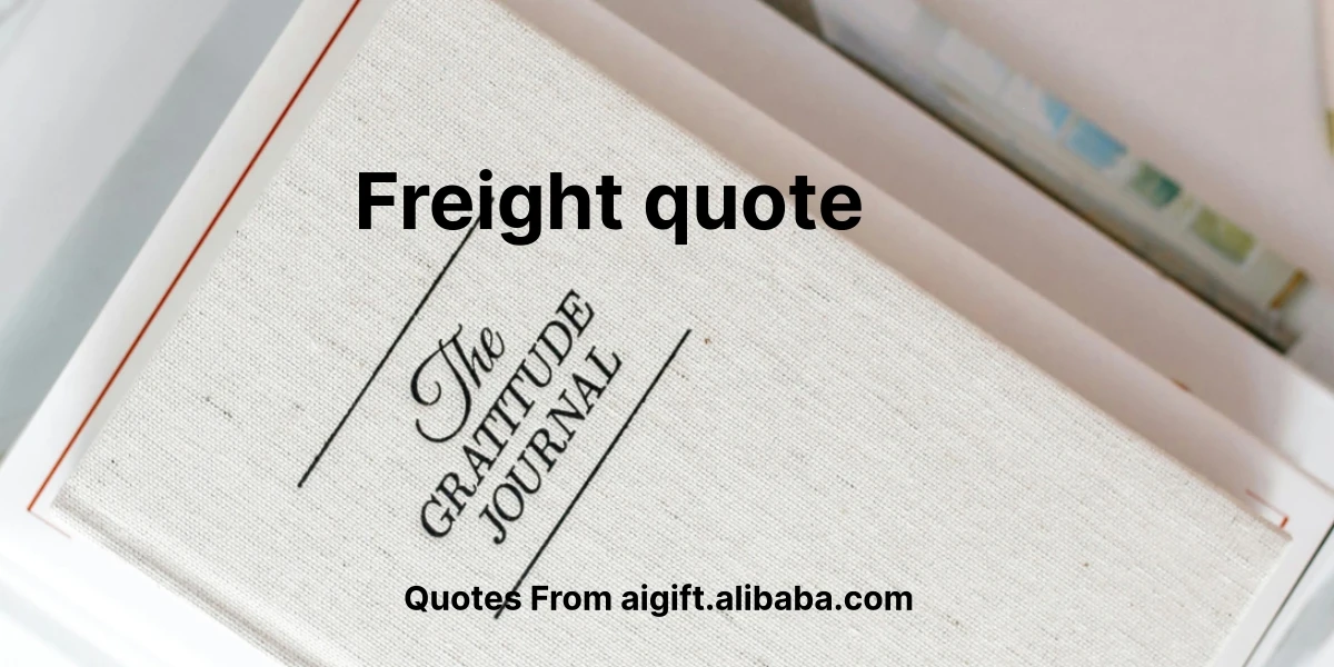 freight quote