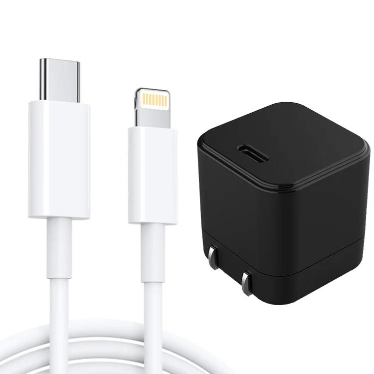 

20W Mini PD Fast Charge Cheap Type C Cable Package Optimized Mobile Phone USB-C Charger for Cellphone iPhone 12