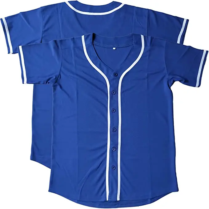 

2021 new custom logo design blank kids baseball jersey sublimation printing baseball jerseys, Customized color