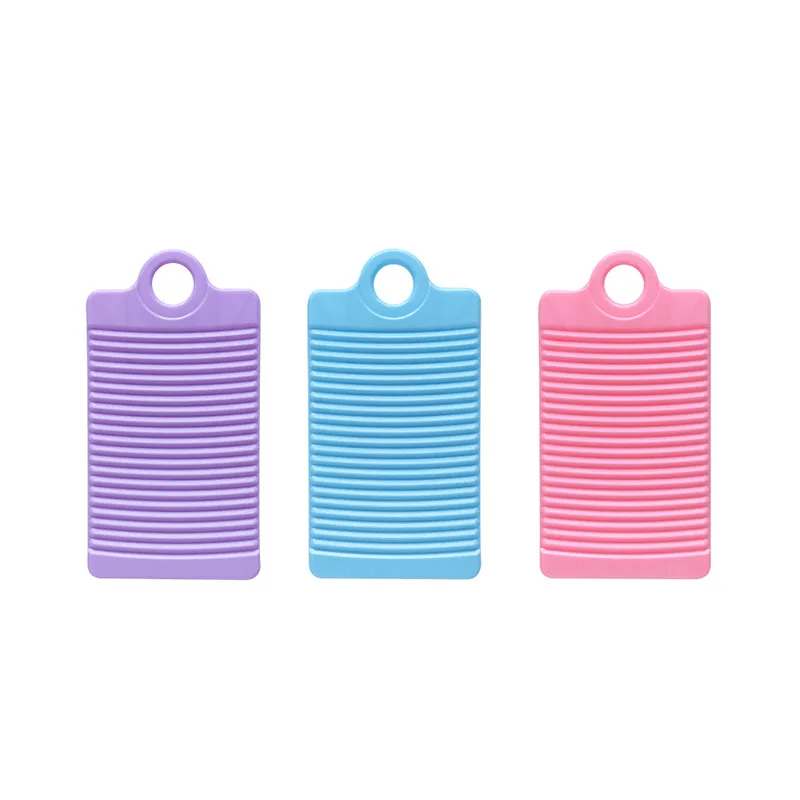 

Plastic Anti-skid Mini Trumpet Laundry Board Household Laundry Hand-held Rubbing Board Thickened Hand-washing Board