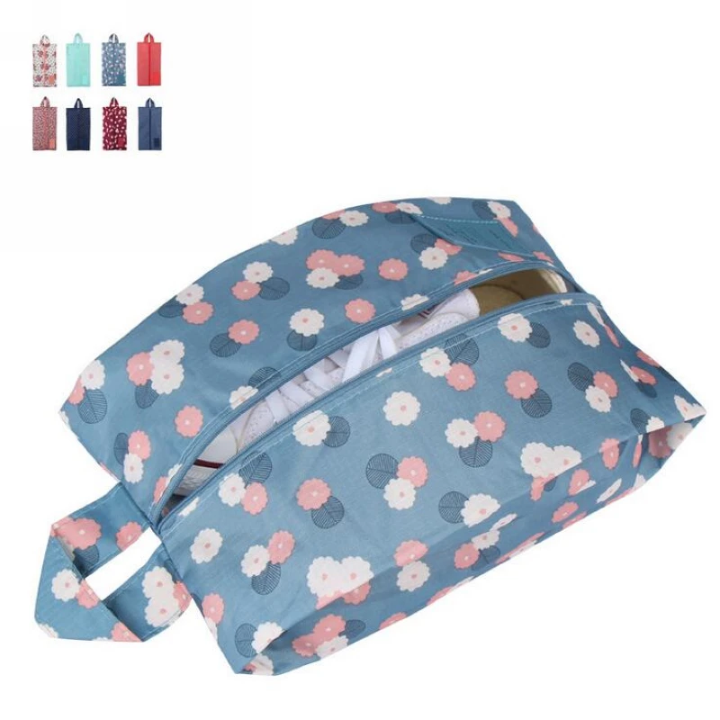 

Nice Travel Women Men Shoe Bag Waterproof Bag Sneaker Organizer with Smooth Zipper, Gray, blue, navy,wine,orange,pink