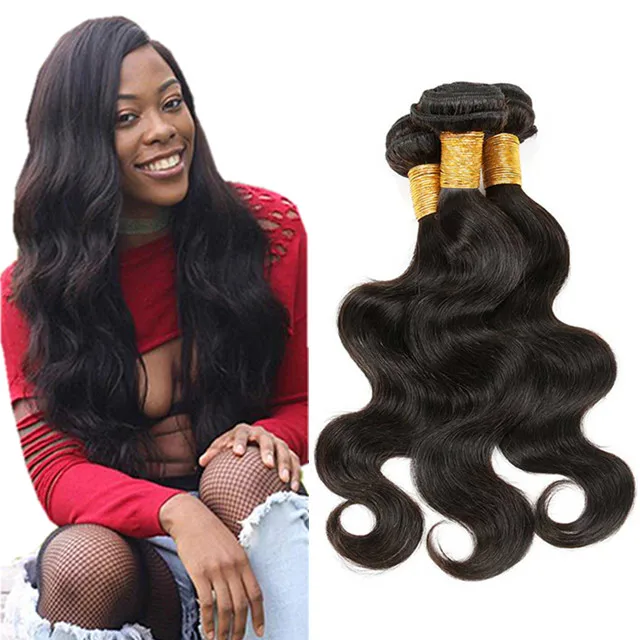 

New Arrived High End Virgin Brazilian Body wave Human Hair Weave Bundles With Lace Frontal closure, Brazilian Hair Extensions