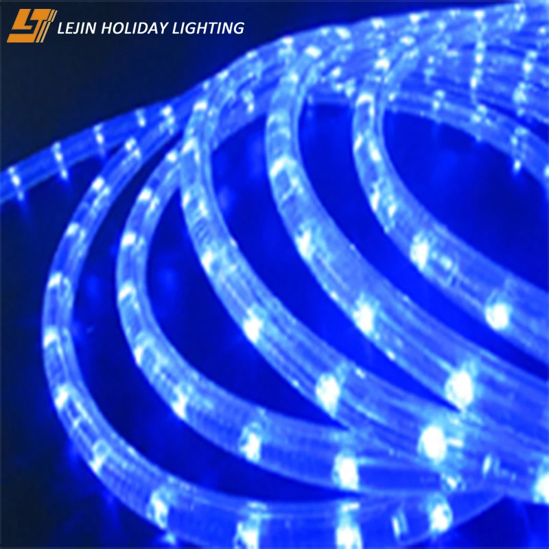 customized waterproof ledblack light rope lights outdoor light string with bulbs