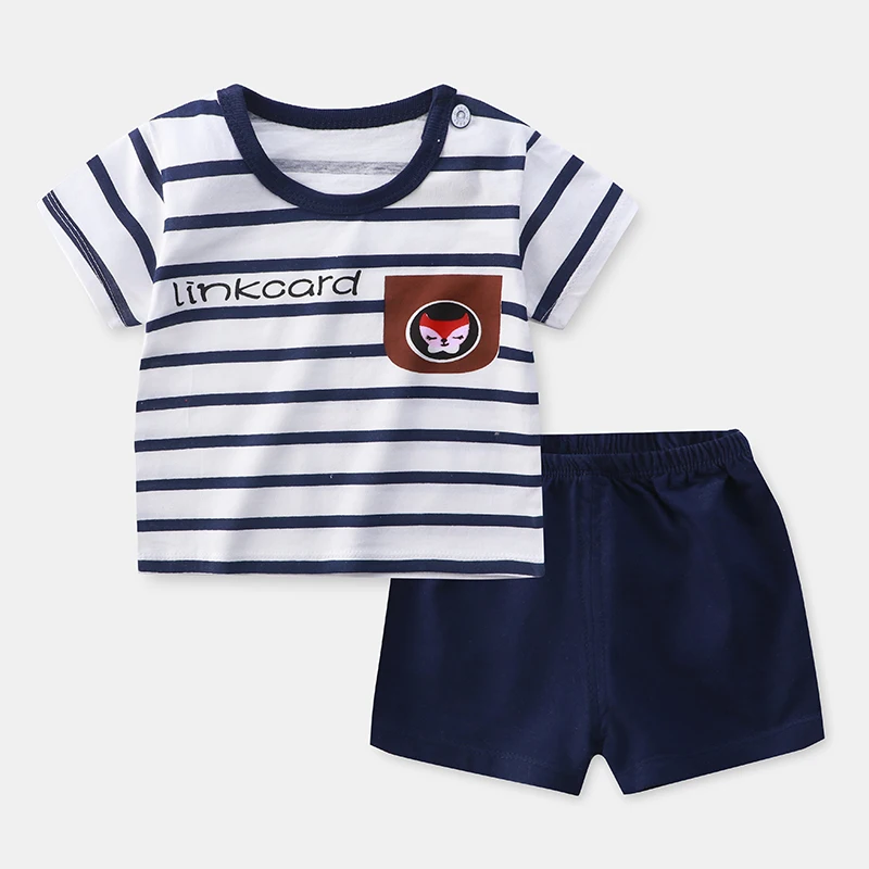 

Baby Toddler T Shirts Shorts Little Kids Sports Pants Clothes Suits Lil Boys Teenager Children Clothing Sets Summer 2 Pieces, Picture