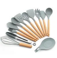 

High Quality Amazon 11pcs Cooking Silicone Bundle Kitchen Utensils Set