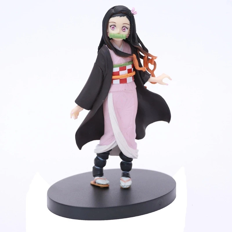 demon slayer 8 style  kimetsu no yaiba anime pvc action model figure toys action figure