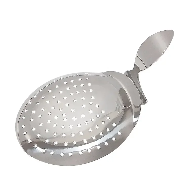 

Popular Julep Filter Strainer Stainless Steel Hawthorn Strainer Cocktail Mojito Professional Bartender Bar Accessories