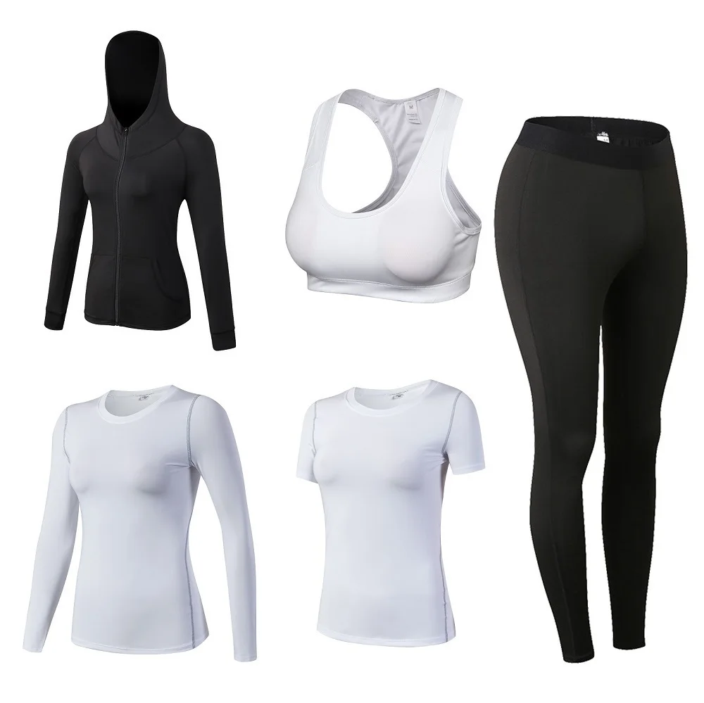 

Vedo Fitness Wear Custom Logo 85% Polyester 15% Spandex EU Size Women Training Tracksuit GYM Yoga Wear Workout Clothing