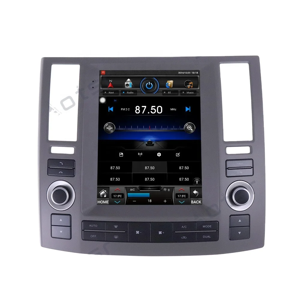 

AOTSR 2+32GB Android 9.0 PX6 Tesla style Vertical screen Car GPS Navigation For Infiniti FX35/FX45 2004-2008 Navi stereo