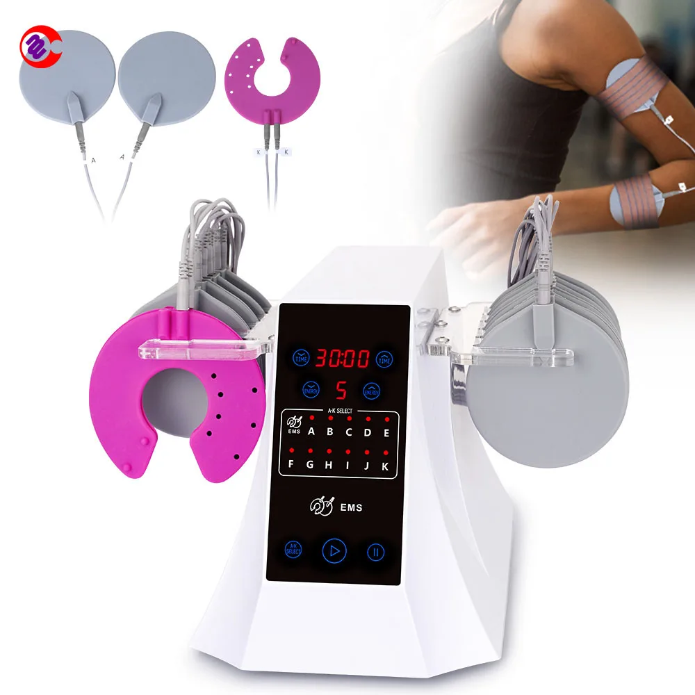 

Electrode Stimulation EMS Microcurrect Skin Lifting Cellulite Removal Body Contouring Machine