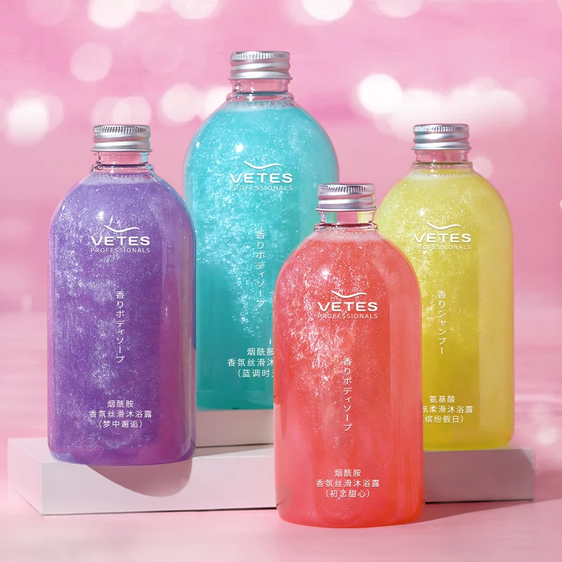 

Private Label Fragrance Long Lasting Show Gel Amino Acid Fragrance Smooth Body Wash