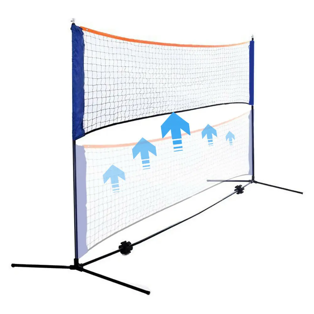 

Wholesale Portable Badminton net Beach Volleyball net Tennis Training Net, Customize color