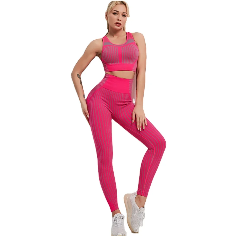 

AOLA Leggings And Sports Bras Sets Seamless Logo Fitness Two Piece Women Clothing Long Sleeve Workout Set