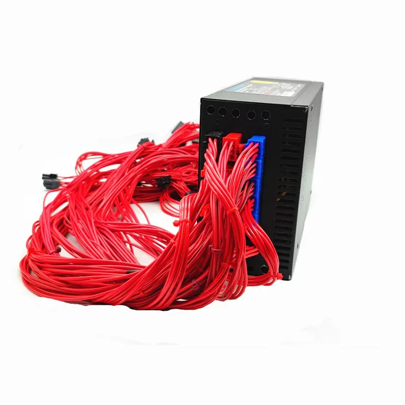 

2800W PC power Supply for 12 GPU 2800w power PSU Full Moular 90V-264V ATX ATX Switch Modular Power Supply