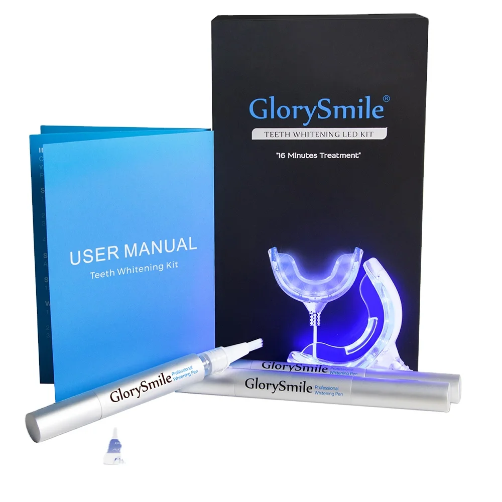 

Private logo home teeth cleaning kit with 35% carbamide peroxide whitening gel 16 Minute Timing Teeth device