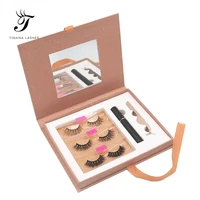 

lashes3d wholesale vendor private label 3d mink eyelashes with eyelash packaging box