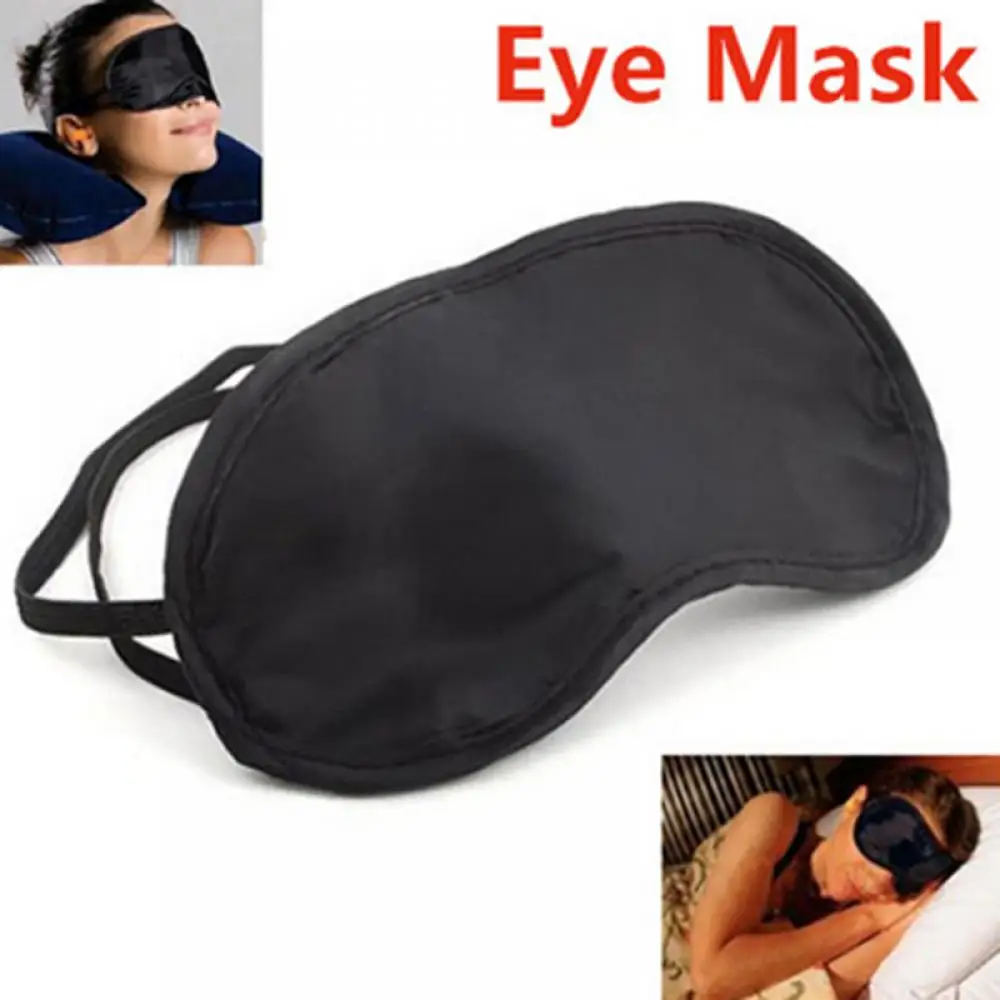 

Cool Sleep Eye Bandage Cover Soft Breathable Adjustable Blindfold Eyepatch Headband Night Mask For Sleeping