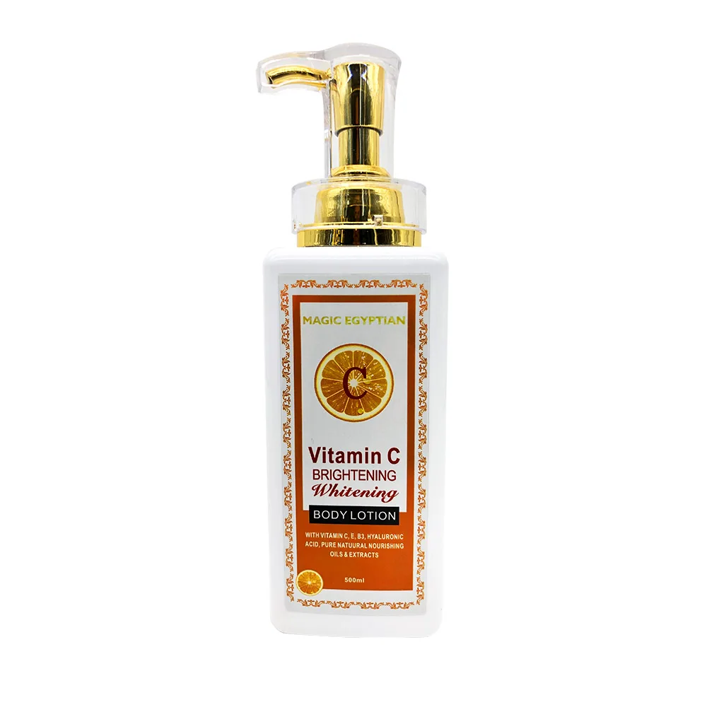 

Magical Vitamin C Whitening Body Lotion Ultimate Healing Skin Daily Moisturizer Deep Nourishing Family Size 500ml