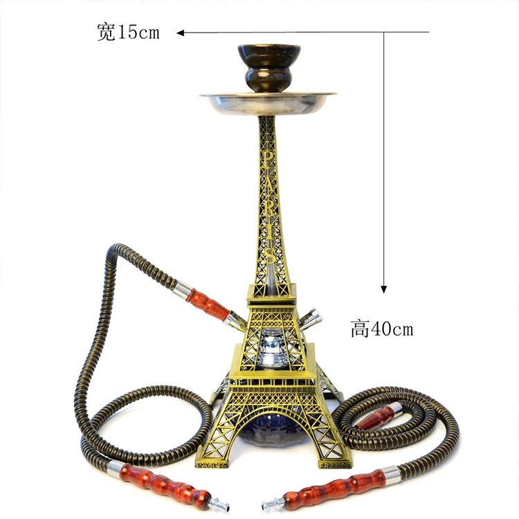 

Wholesale Iron steel Eiffel Tower shisha-hookah sheesha hookah price