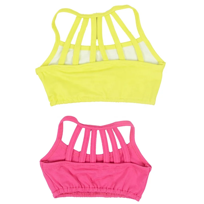 

bras for kids Valentine's Day New products New Fashion Girls boutique cotton Cross Bra