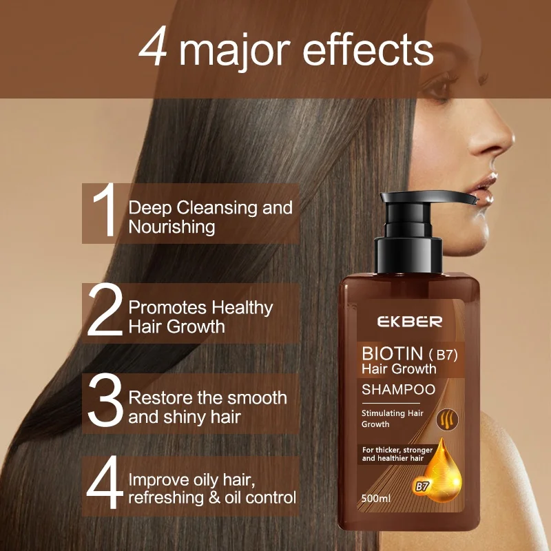 

50% Off Best Selling High Quality Ekber Moroccan Argan Oil Anti Loss Hair Growth Serum Nourishing And Repairing Hair Care