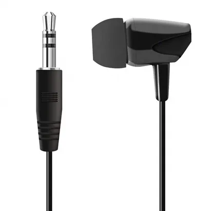 

Wired One ear earphone for phone,Mono earphone