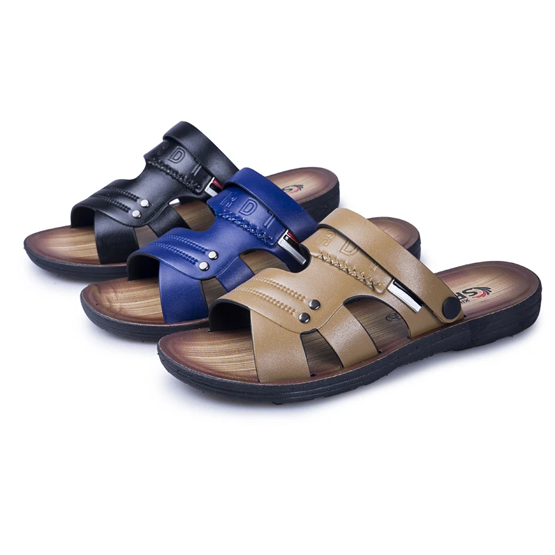

2019 hot sale summer new fashion leather sandal for men