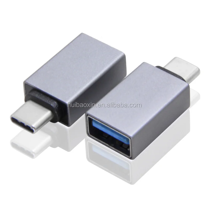 

Otg usb type c adapter high quality factory price, Black or oem