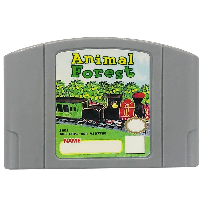 

In Stock USA Version English Language Retro Video Games Cards N64 Games Animal Forest Other Game Accessories