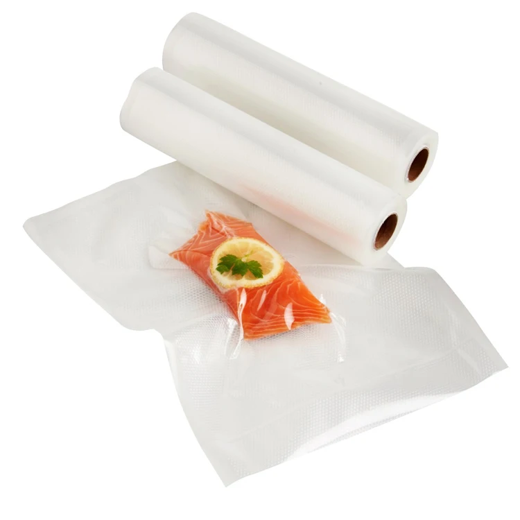 Heavy Duty Embossed Bpa Free Commercial Grade Food Saver Vacuum Sealer Bags Rolls For Sous Vide