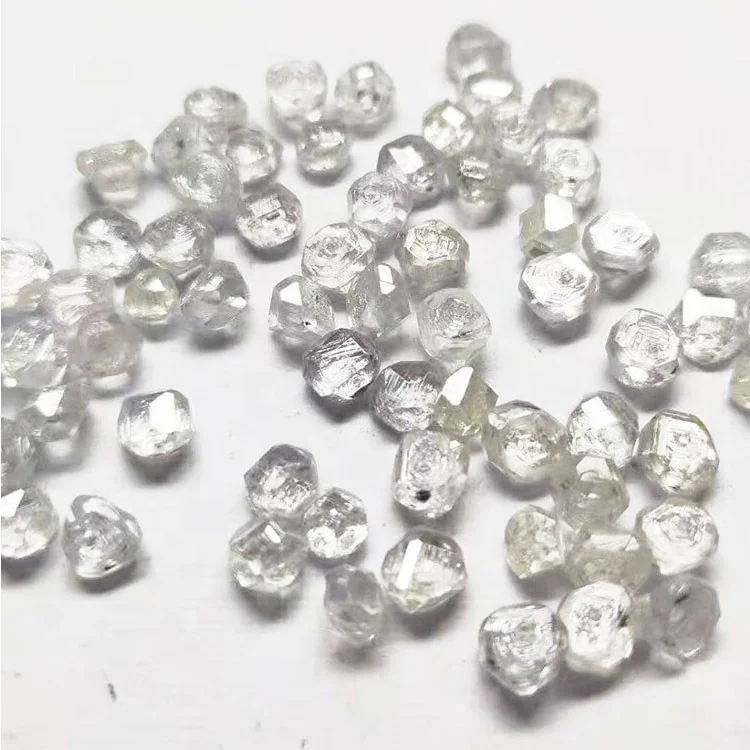 

HY wholesale Lab grown diamond HPHT rough diamond stone 2.0 2.5 3.0 ct B+ quality DEF VS SI